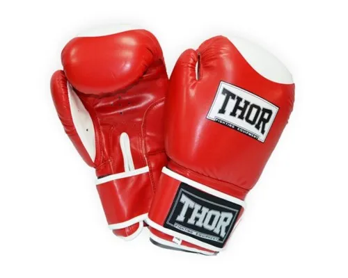 Боксерські рукавички Thor Competition 16oz Red/White (500/01(PU) RED/WHITE 16 oz.)