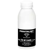 Тонер HP LJ M211/M212/M236, 110г Black Printalist (TR-W1360X-110-PL)