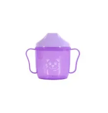 Поильник-непроливайка Baby Team зі спаутом фиолетовая 180 мл (5007_фиолетовый)