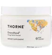 Амінокислота Thorne Research Ентеросорбент, зі смаком апельсина і ванілі, EnteroMend, 168 (THR-00625)