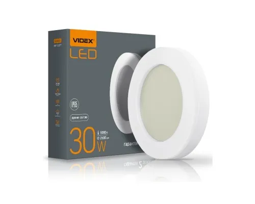 Светильник Videx LED ART IP65 VIDEX 30W 5000K (VL-BHFR-305)
