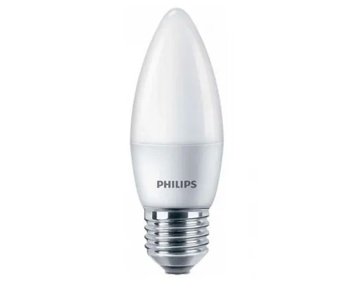 Лампочка Philips ESSLEDCandle 6.5-75W E27 827 B35NDFR RCA (929002314007)