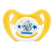 Пустушка Baboo Me To You 6+ міс. жовта (90415)