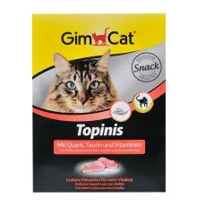 Витамины для кошек GimCat Topinis творог для улучшения обмена веществ 220 г (4002064409757)