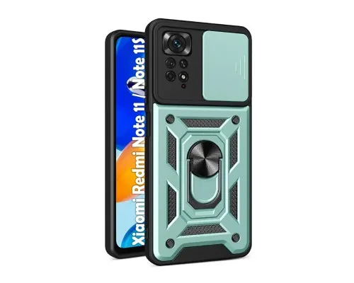 Чохол до мобільного телефона BeCover Military Xiaomi Redmi Note 11 / Note 11S Dark Green (707416)