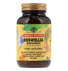 Травы Solgar Босвелия Экстракт, Boswellia Resin Extract, 60 вегетарианск (SOL-04114)
