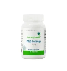 Вітамін Seeking Health Пірролохінолінхінон PQQ, 20 мг, PQQ Lozenge, 30 льодяників (SKH52116)