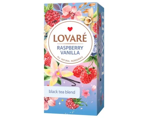 Чай Lovare Raspberry vanilla 24х2 г (lv.72724)