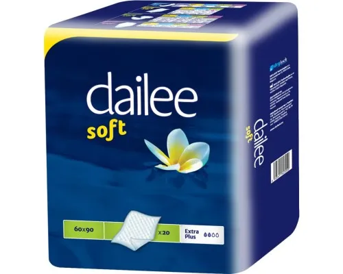 Пелюшки для малюків Dailee Soft 90х60 см 20 шт (8595611623950)