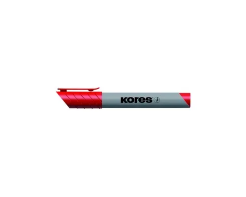Маркер KORES для фліпчартів XF1 1-3 мм, червоний (K21307)