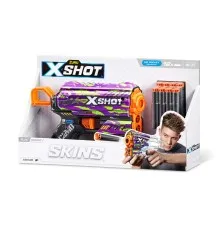 Іграшкова зброя Zuru X-Shot Швидкострільний бластер Skins Flux Crucifer (8 патронів) (36516J)