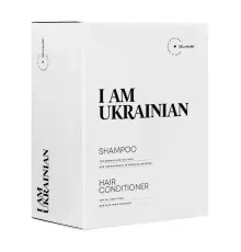 Набор косметики DeLaMark I Am Ukrainian Шампунь универсальный 500 мл + Кондиционер для всех типов волос 500 мл (4820152333469)