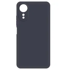 Чохол до мобільного телефона MAKE Oppo A38 Silicone Black (MCL-OA38BK)
