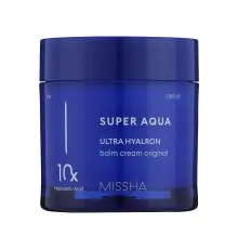 Крем для лица Missha Super Aqua Ultra Hyalron Balm Cream Original Увлажняющий 70 мл (8809747928743)