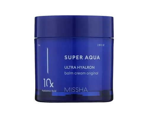 Крем для лица Missha Super Aqua Ultra Hyalron Balm Cream Original Увлажняющий 70 мл (8809747928743)