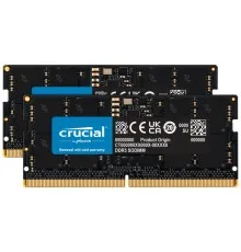 Модуль памяти для ноутбука SoDIMM DDR5 32GB (2x16GB) 5600 MHz Ripjaws Micron (CT2K16G56C46S5)