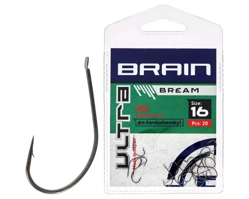 Крючок Brain fishing Ultra Bream 16 (20шт/уп) (1858.52.56)