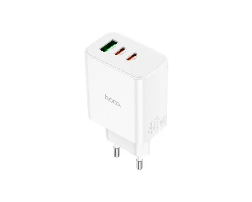 Зарядное устройство HOCO C126A Pure White (6931474798725)