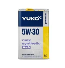 Моторна олива Yuko MAX SYNTHETIC A&A 5W-30 4л (4823110401521)