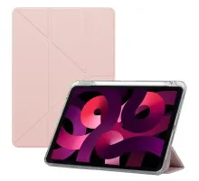 Чехол для планшета BeCover Ultra Slim Origami Transparent Apple iPad Air 11" M2 2024 Pink (711391)