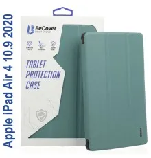 Чохол до планшета BeCover Tri Fold Soft TPU Silicone Apple iPad Air 4 10.9 2020/2021 Green (706871) (706871)