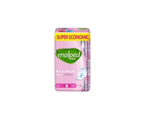 Гигиенические прокладки Molped Ultra Long 5 капель 20 шт. (8690536829101)