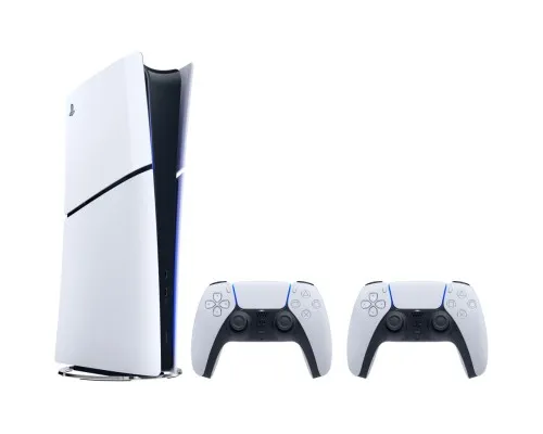 Ігрова консоль Sony Playstation 5 Slim (2 геймпади Dualsense) Digital Edition (1000042066)