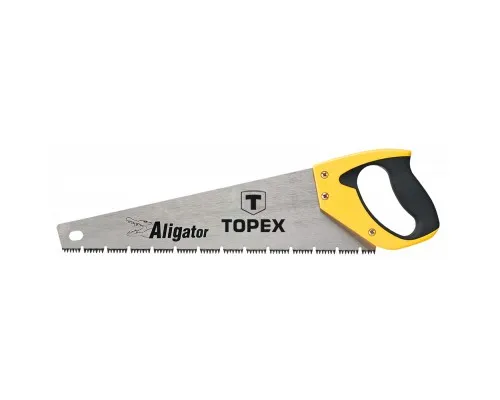 Ножівка Topex по дереву, 500 мм, Aligator, 7TPI (10A451)