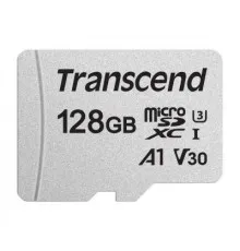 Карта памяти Transcend 128GB microSDXC class 10 UHS-I U3 A1 (TS128GUSD300S)