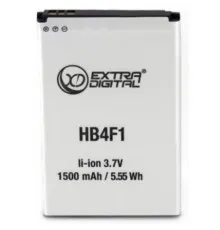 Аккумуляторная батарея Extradigital Huawei HB4F1 1500 mAh (BMH6434)