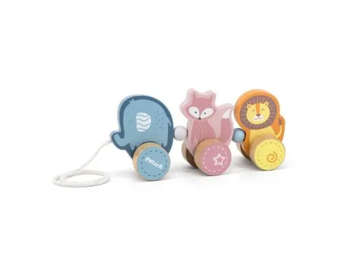 Каталка Viga Toys PolarB Звірятка (44023)