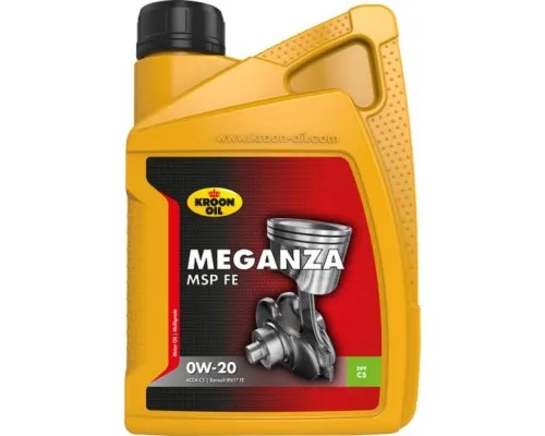 Моторна олива Kroon-Oil Meganza MSP FE 0W-20 1л (KL 36786)