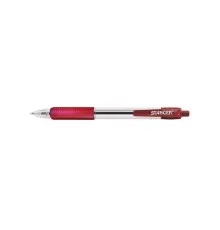 Ручка шариковая Stanger автоматическая 1,0 мм, с грипом, красная (18000300040)