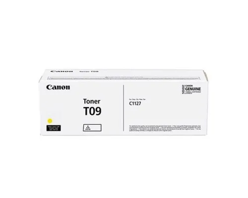 Тонер-картридж Canon T09 Yellow (3017C006AA)