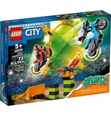 Конструктор LEGO City Stunt Состязание трюков 73 детали (60299)