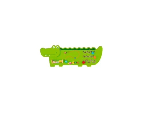 Развивающая игрушка Viga Toys Бизиборд Крокодильчик (50469FSC)