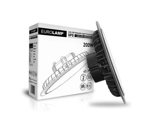 Світильник Eurolamp LED High Bay UFO IP65 200W 6500K (LED-UFO-200/65(HB))