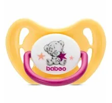 Пустушка Baboo Me To You 0+ міс. персикова (90412)
