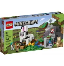 Конструктор LEGO Minecraft Кроліче Ранчо 340 деталей (21181)
