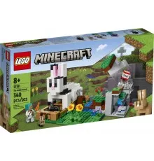 Конструктор LEGO Minecraft Кроличе Ранчо 340 деталей (21181)