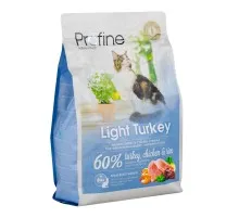 Сухий корм для кішок Profine Cat Light з індичкою, куркою і рисом 2 кг (8595602517794)