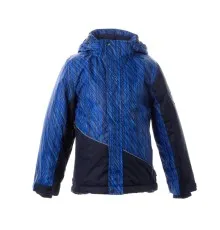 Куртка Huppa ALEX 1 17800130-1 синий с принтом/тёмно-синий 116 (4741468986388)