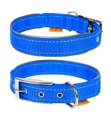 Нашийник для тварин Collar Dog Extremе 40 мм 60-72 см (блакитний) (64542)