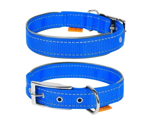 Нашийник для тварин Collar Dog Extremе 40 мм 60-72 см (блакитний) (64542)