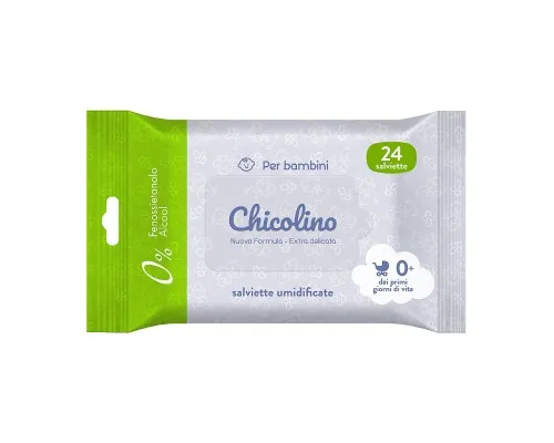 Детские влажные салфетки Chicolino 24 шт (4823098410713)