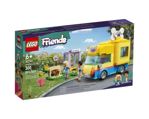 Конструктор LEGO Friends Фургон для спасения собак 300 деталей (41741)