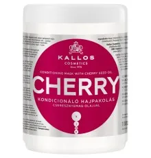 Маска для волос Kallos Cosmetics Cherry с маслом косточек вишни 1000 мл (5998889511531)