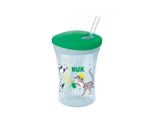 Поильник-непроливайка Nuk Evolution Action Cup Zoo 230 мл (3952421)