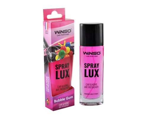 Ароматизатор для автомобіля WINSO Spray Lux Bubble Gum (532060)