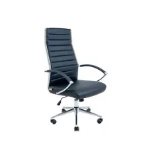 Офисное кресло Richman Малибу Хром M-1 (Tilt) Черное (ADD0000742)